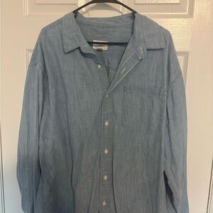 American Eagle Outfitters Chambray Shirt